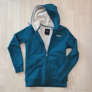 Burton sherpa lined hoodie
